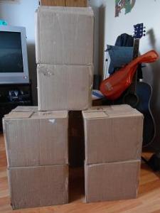 Avec des boîtes, on peut construire des choses!