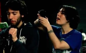 Filmer un écran qui filme un écran.