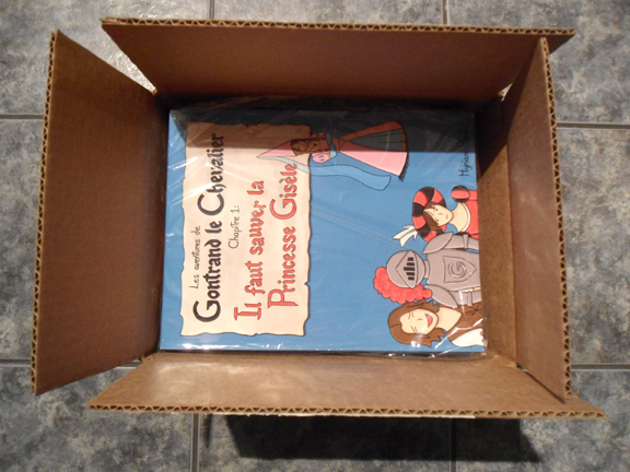 1 boîte, c'est moins lourd et encombrant que 10 000 boîtes.