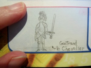 La première apparition de Gontrand le Chevalier, en 2002.