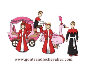 4 gagnants d'un concours. Ce sont les organisateurs du mariage de la Princesse.