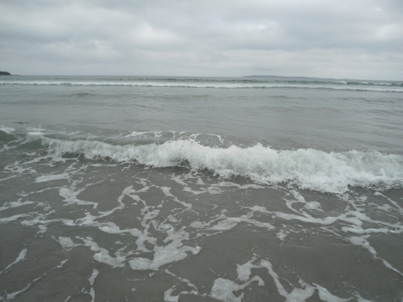 Ça, c'était à Summerville Beach. J'aime les vagues.