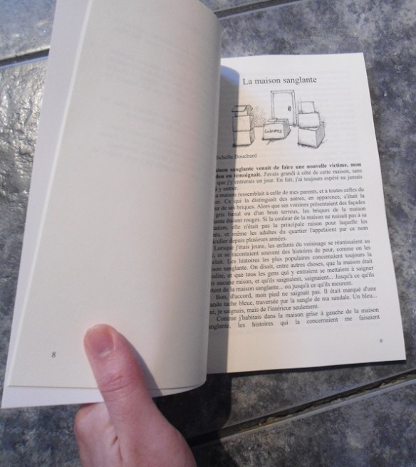 Jusqu'à maintenant, l'histoire "La maison sanglante" est la seule qui a reçu plus qu'un seul vote...