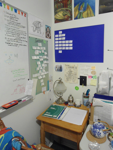 Mon bureau d'écriture