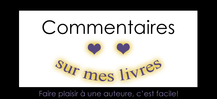 Commentaires sur les livres de Myriam Plante.